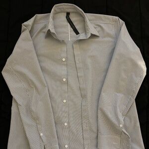 Men's Lululemon New Venture Slim-Fit Long-Sleeve Shirt Size Medium